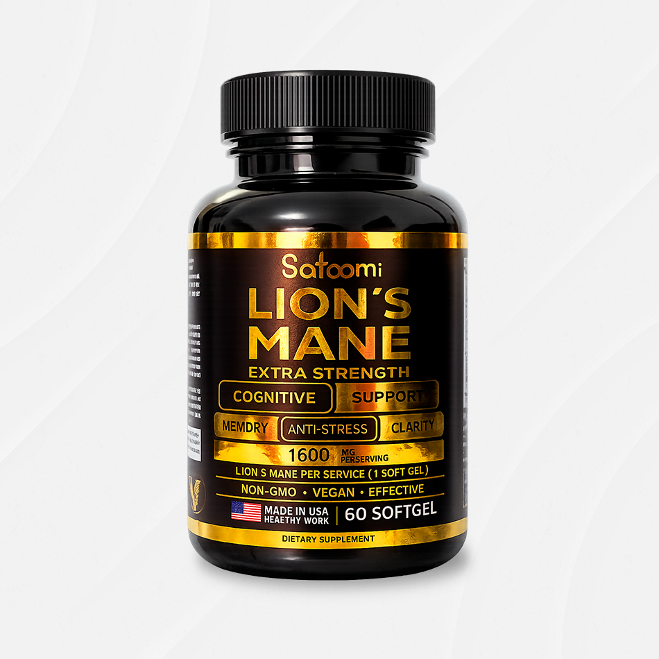 Melena de León Orgánica (Lion's Mane) 1600 mg – Satoomi