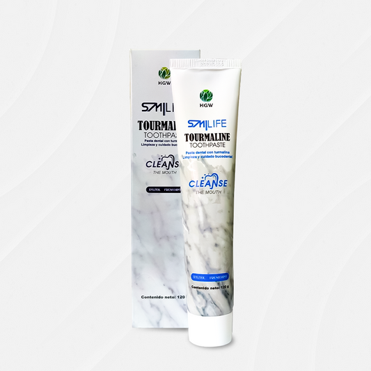 Pasta dental de Turmalina Blanca Sin Fluor